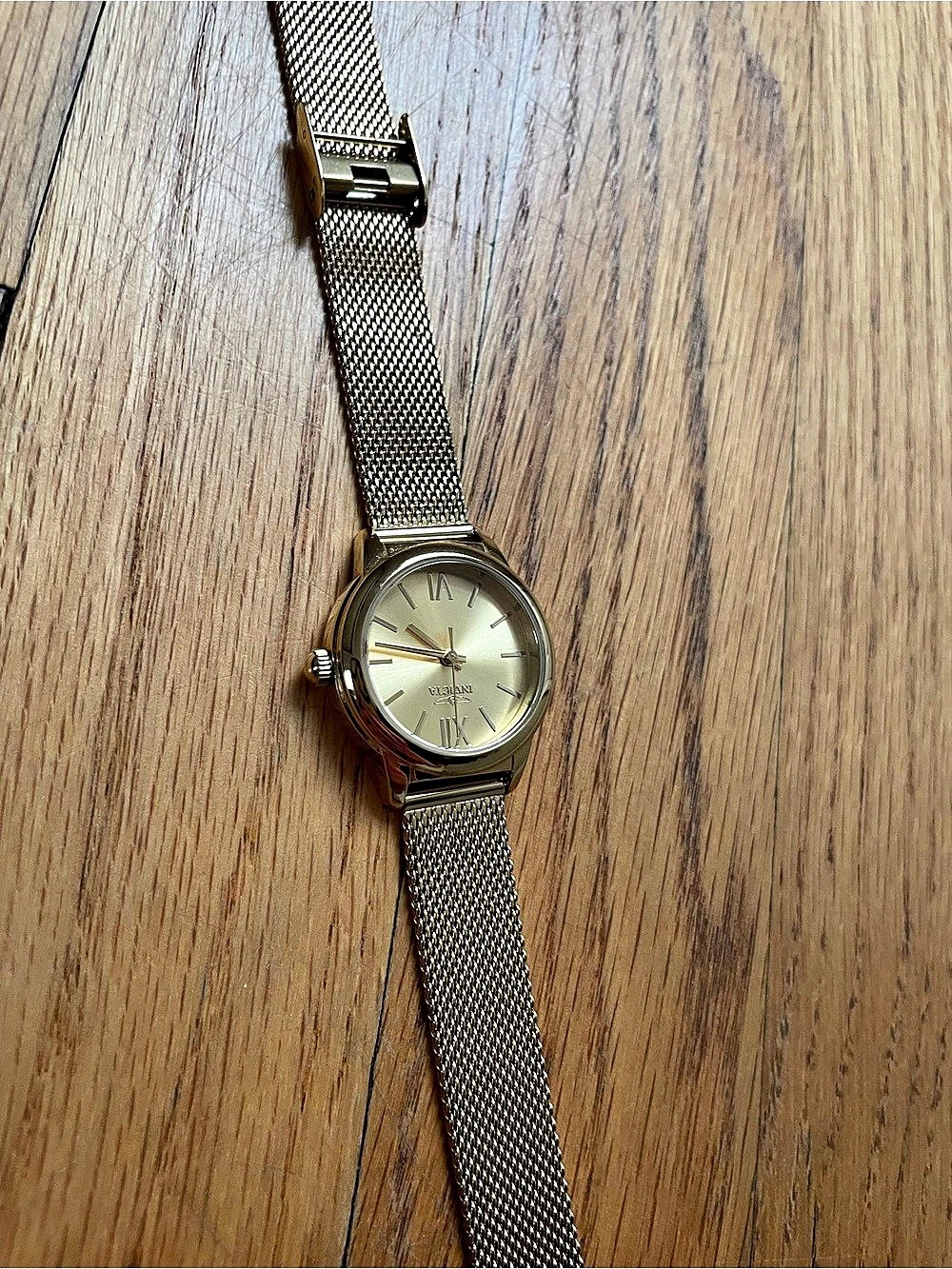 Invicta Gold-Tone Adjustable Mesh Watch